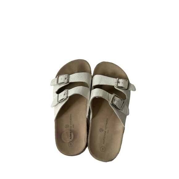 Adrienne Vittadini Girls Size 4 Buckle‎ Sandals Bambini Slides - Picture 3 of 5